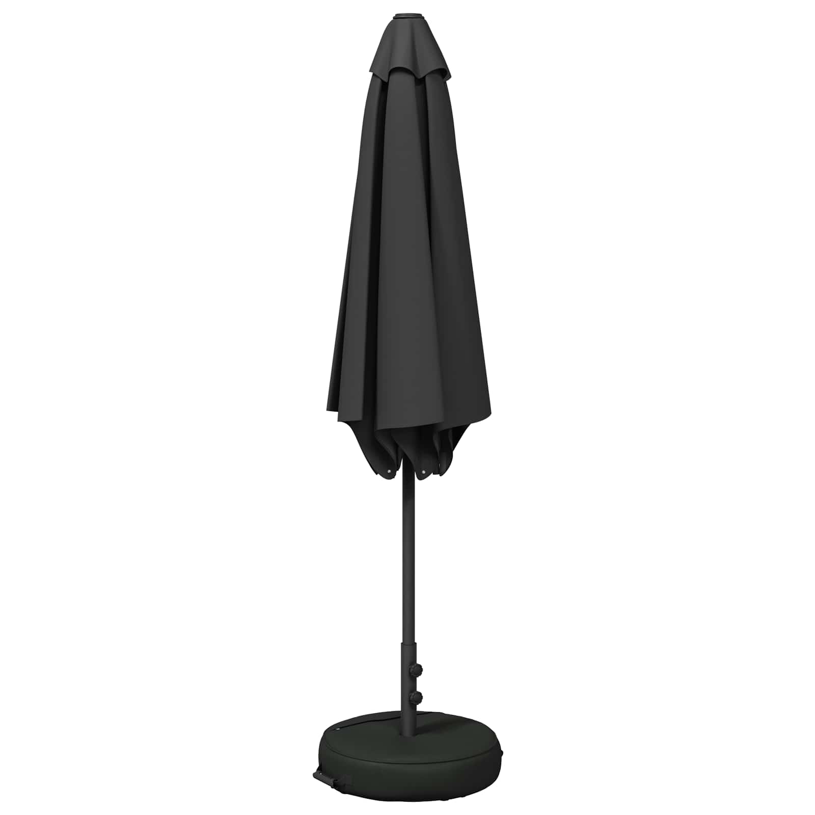 vidaXL Parasol ogrodowy z podstawą 270 x 270 cm Poliester Prostokątny