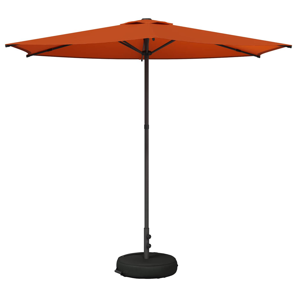 vidaXL Parasol ogrodowy z podstawą 270 x 270 cm Poliester Prostokątny