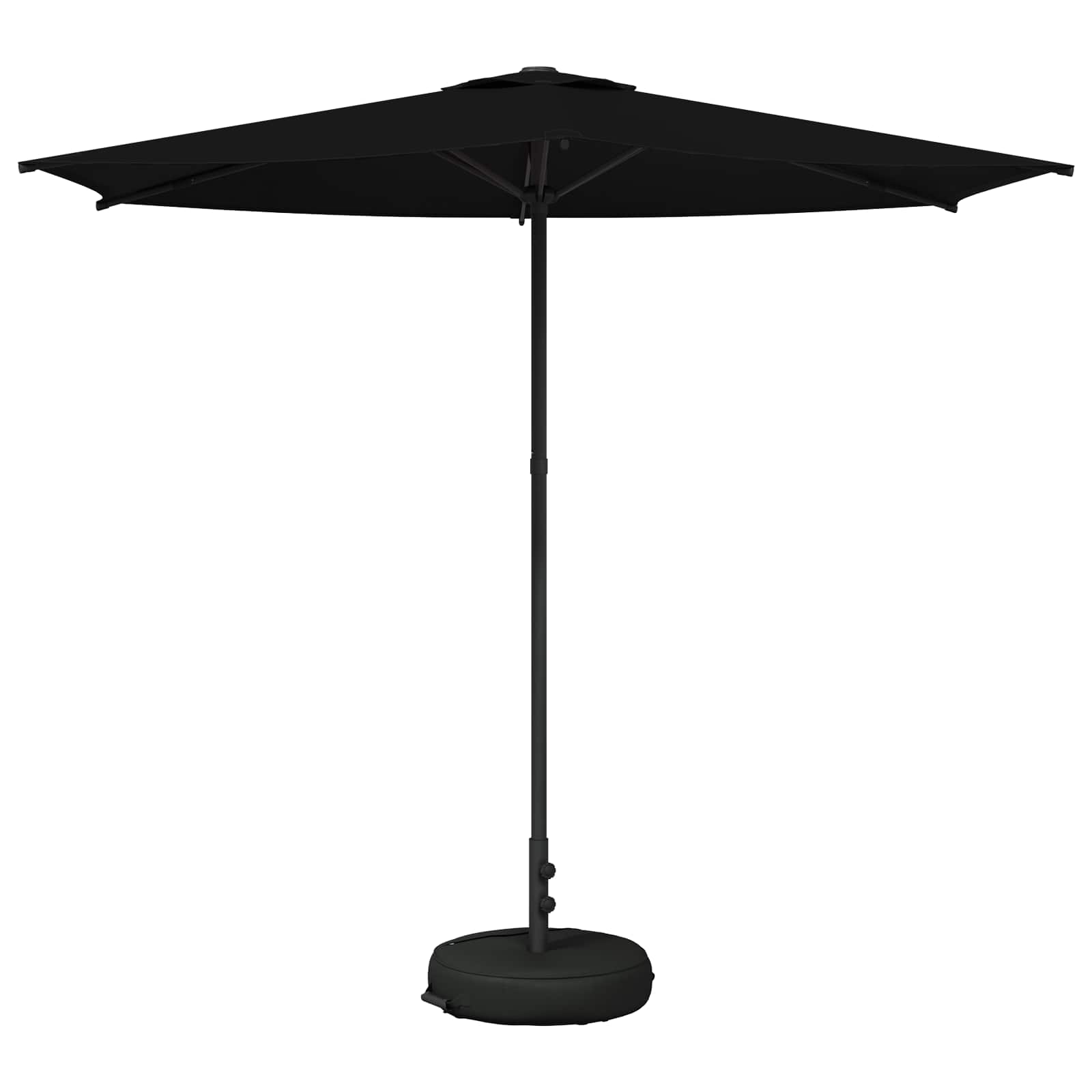 vidaXL Parasol ogrodowy z podstawą 270 x 270 cm Poliester Prostokątny