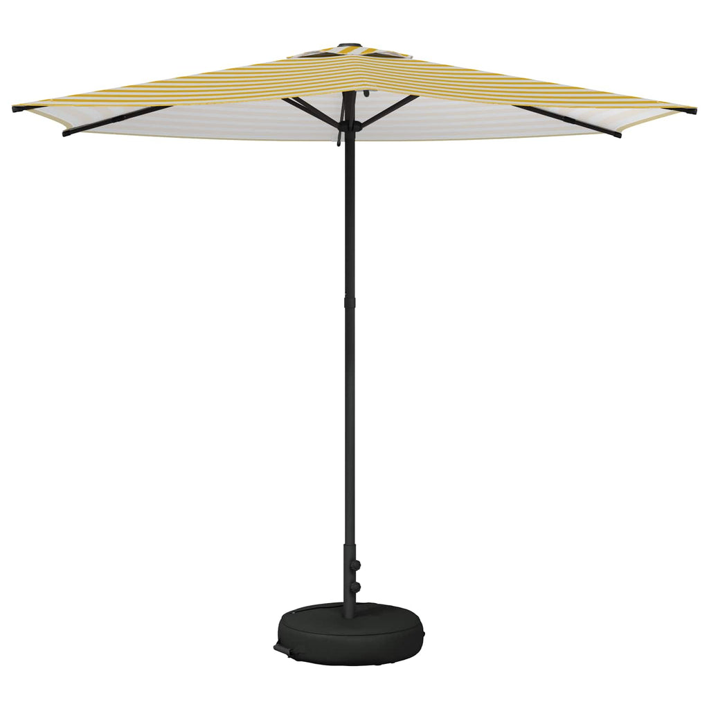 vidaXL Parasol ogrodowy z podstawą 270 x 270 cm Poliester Prostokątny