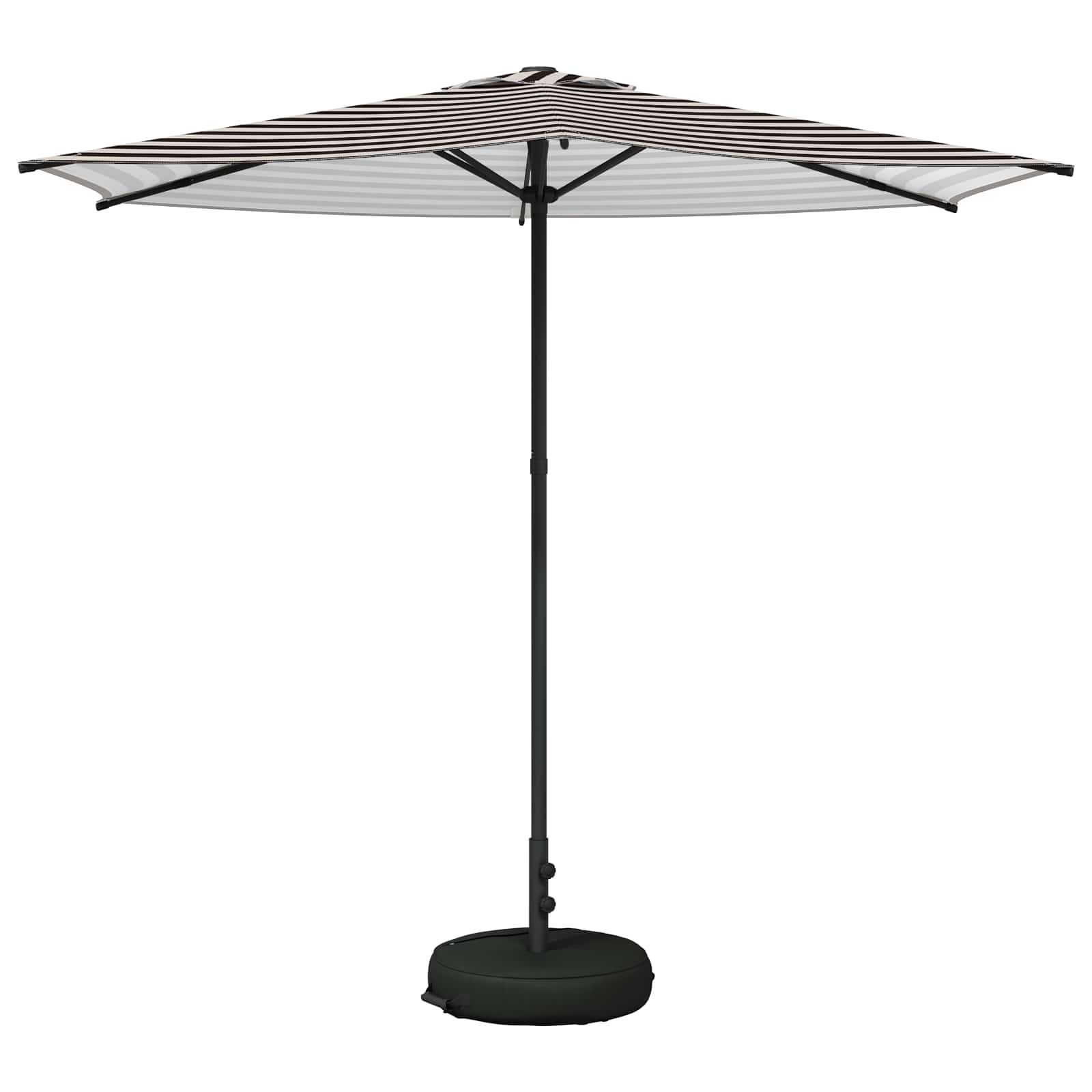 vidaXL Parasol ogrodowy z podstawą 270 x 270 cm Poliester Prostokątny