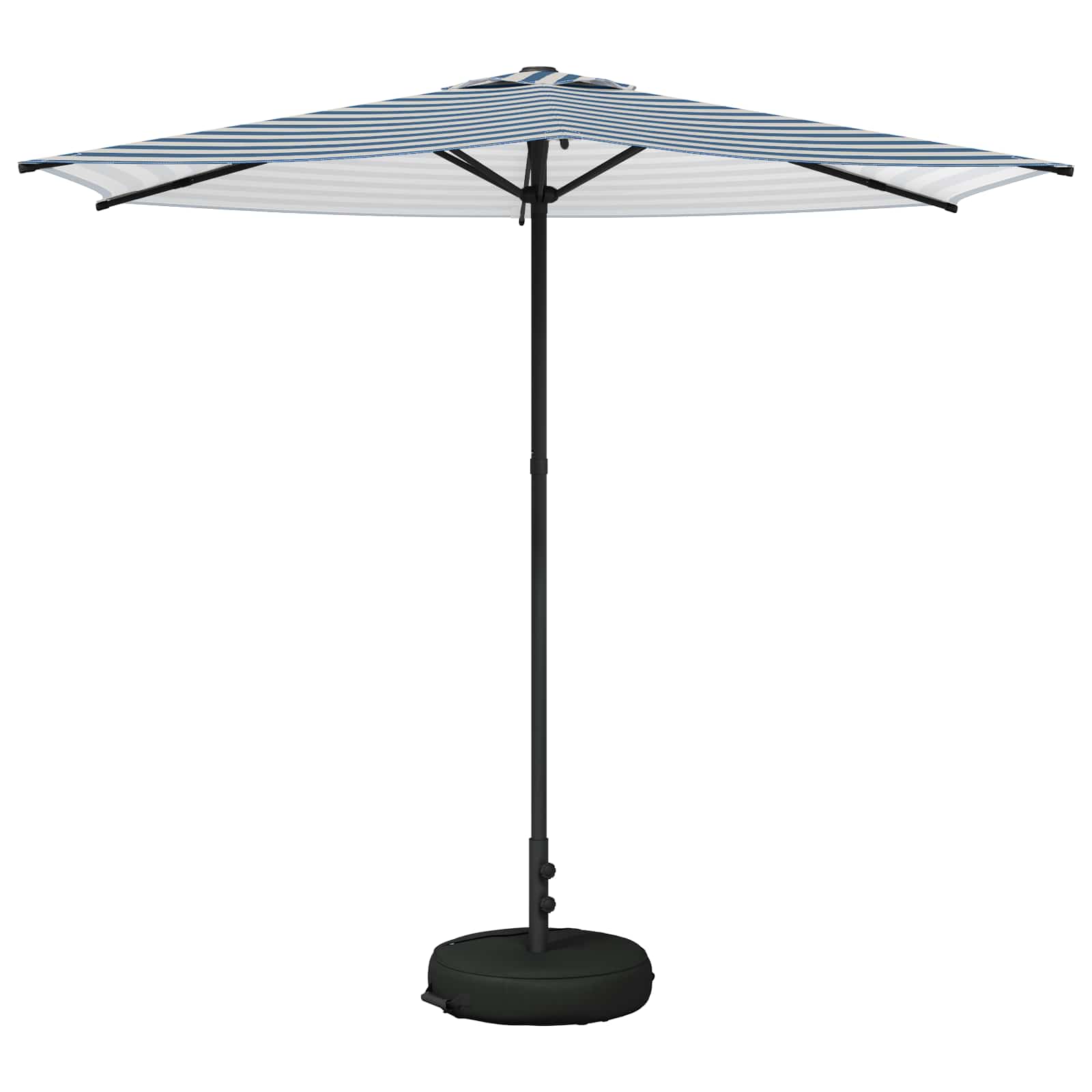 vidaXL Parasol ogrodowy z podstawą 270 x 270 cm Poliester Prostokątny