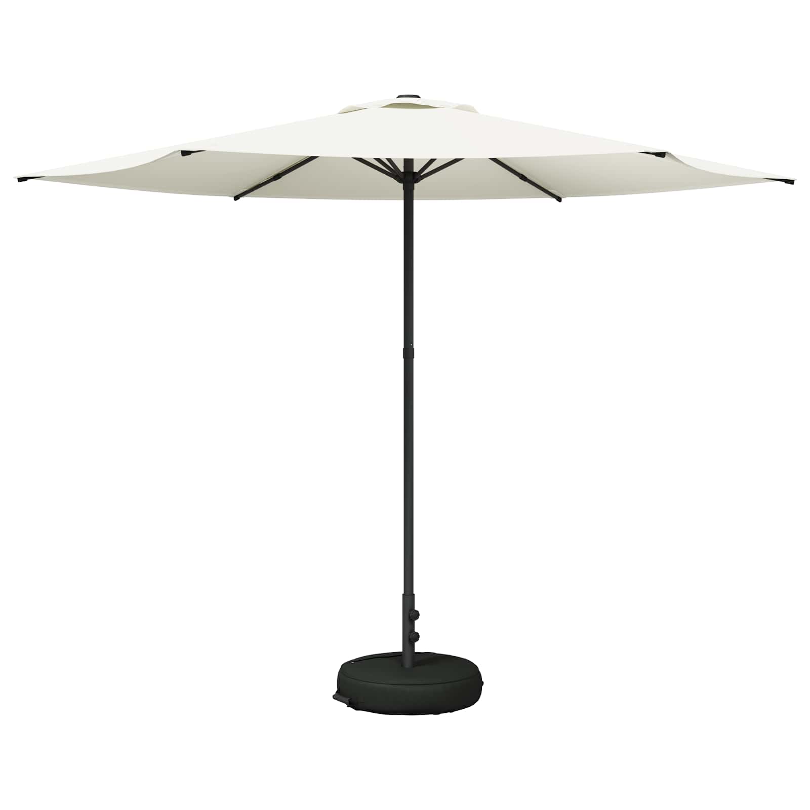 vidaXL Parasol ogrodowy z podstawą 300 x 300 cm Poliester Prostokątny