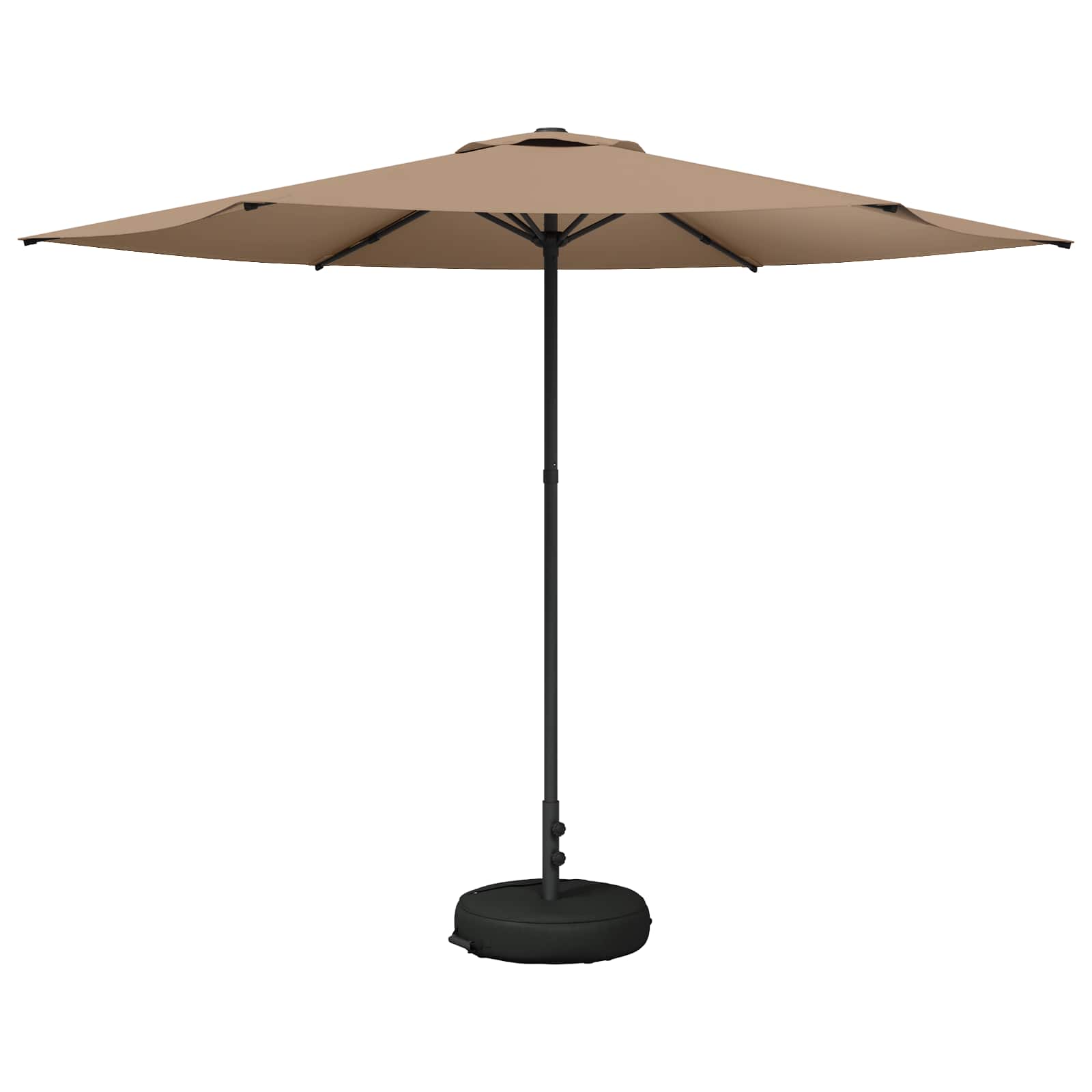 vidaXL Parasol ogrodowy z podstawą 300 x 300 cm Poliester Prostokątny