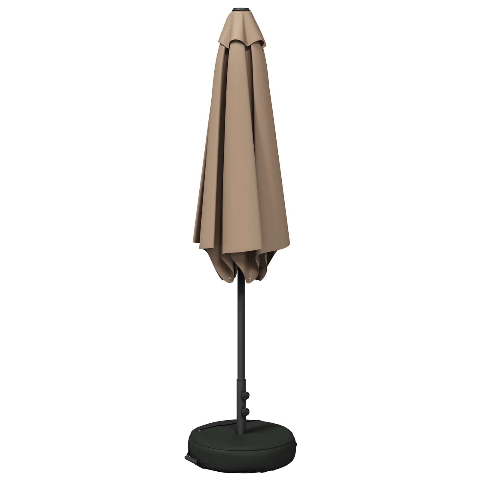 vidaXL Parasol ogrodowy z podstawą 300 x 300 cm Poliester Prostokątny