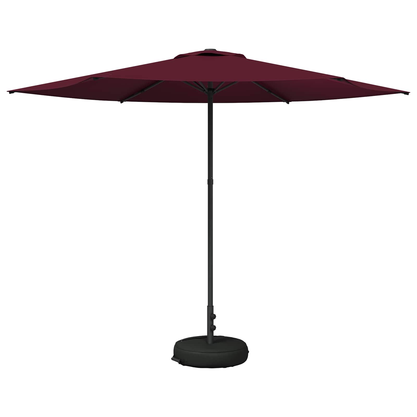 vidaXL Parasol ogrodowy z podstawą 300 x 300 cm Poliester Prostokątny