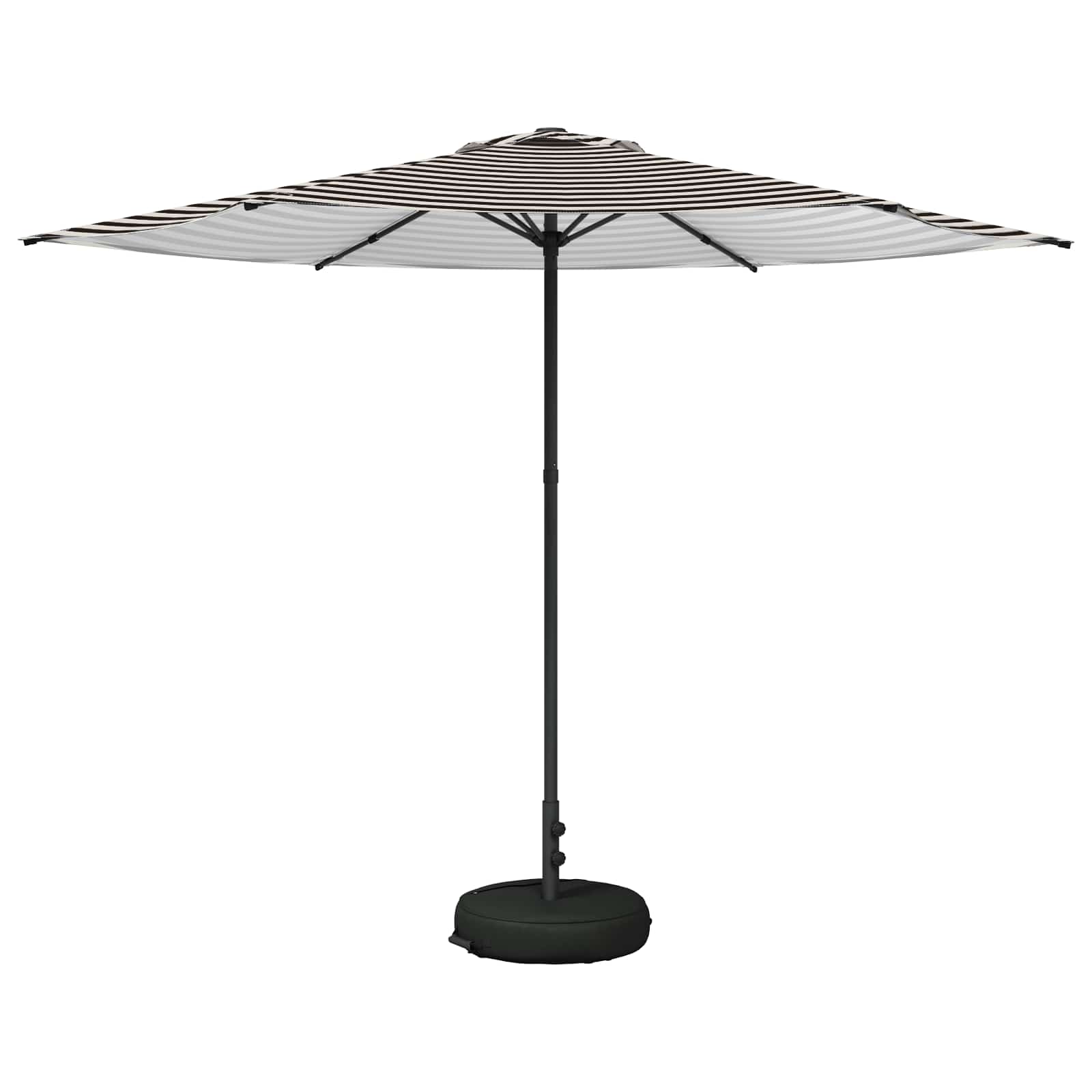 vidaXL Parasol ogrodowy z podstawą 300 x 300 cm Poliester Prostokątny