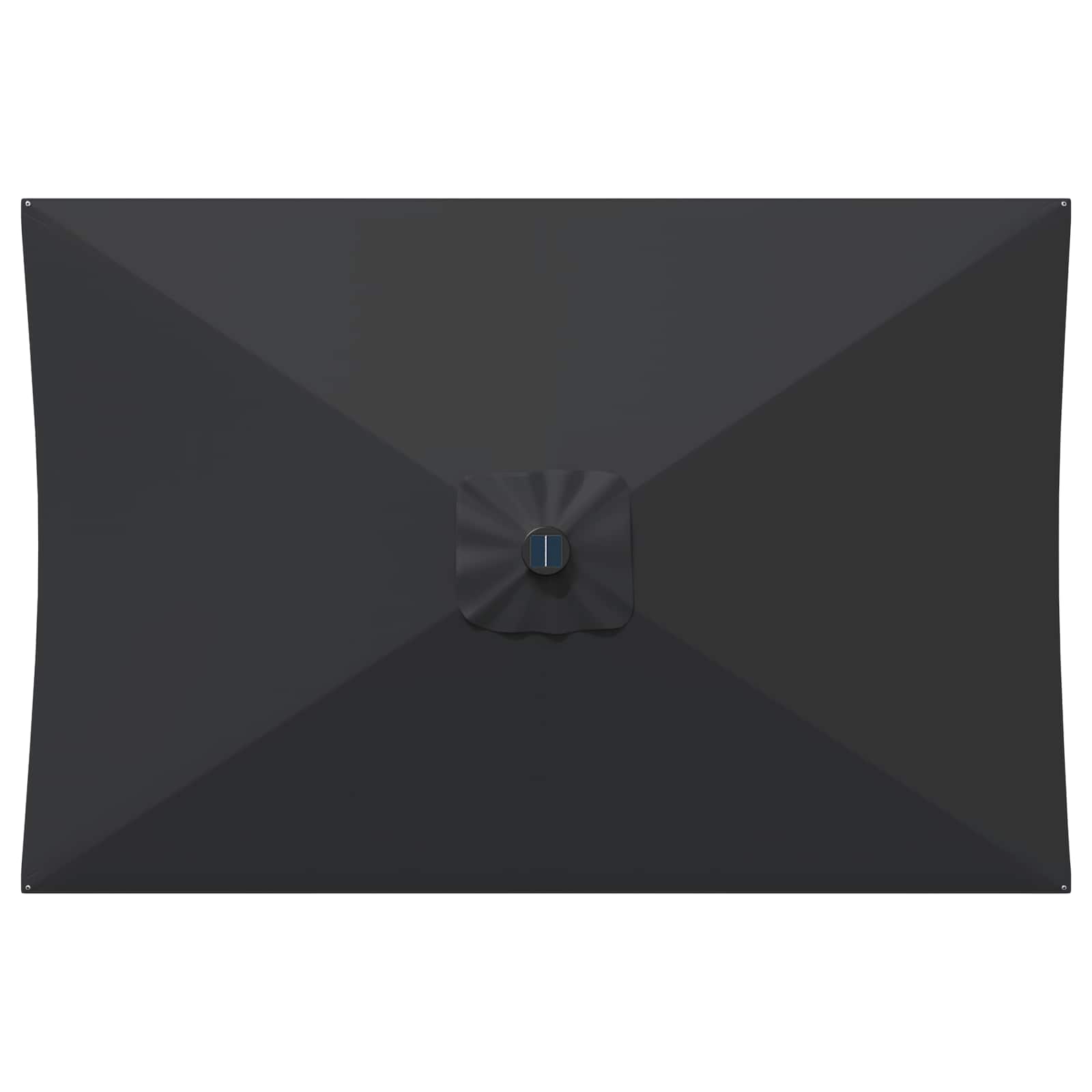 vidaXL Parasol ogrodowy z oświetleniem LED i podstawą 200 x 300 cm