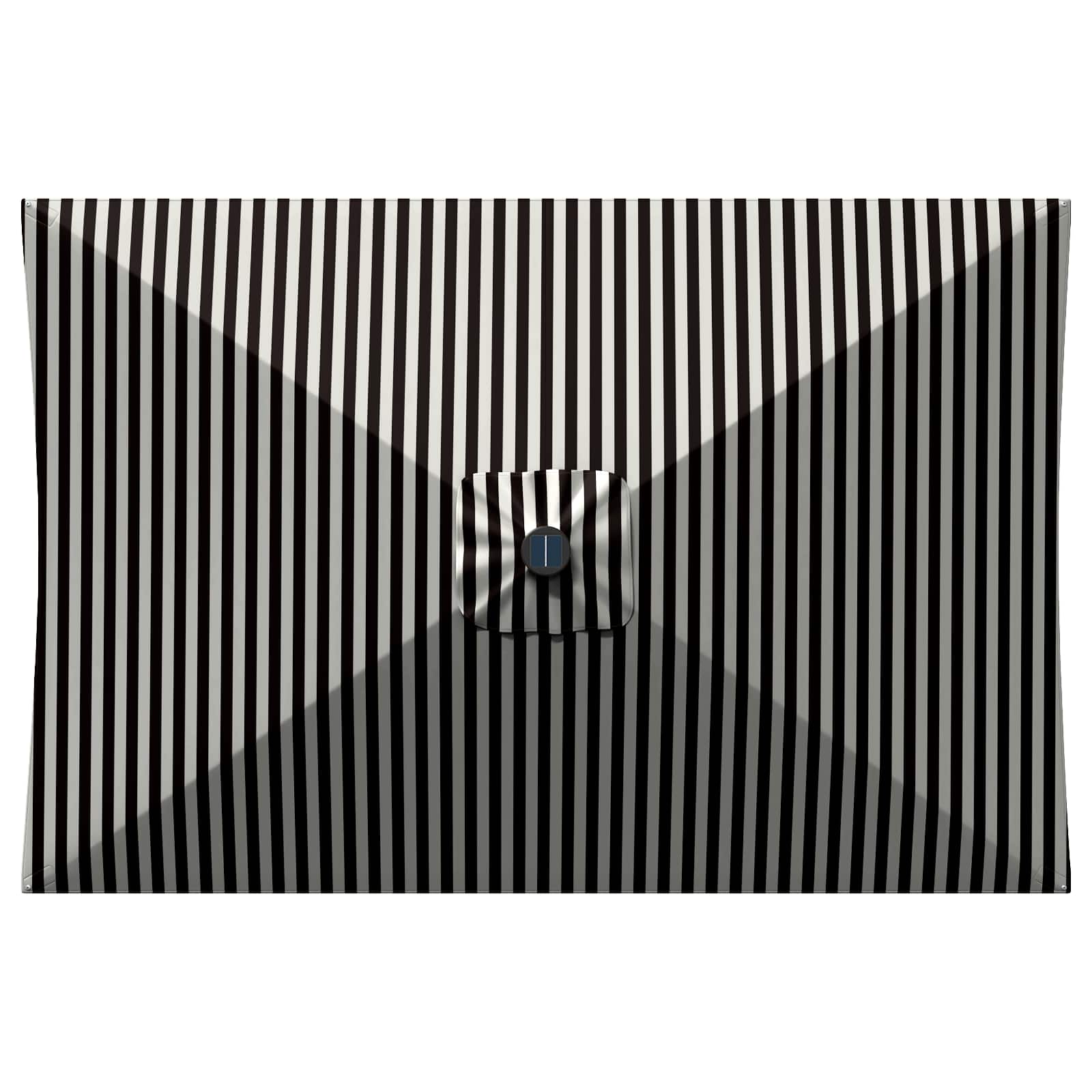 vidaXL Parasol ogrodowy z oświetleniem LED i podstawą 200 x 300 cm