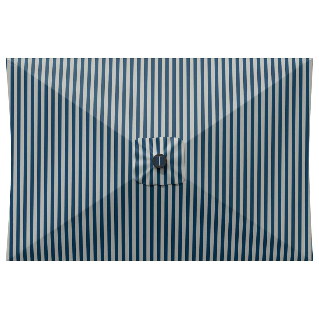 vidaXL Parasol ogrodowy z oświetleniem LED i podstawą 200 x 300 cm