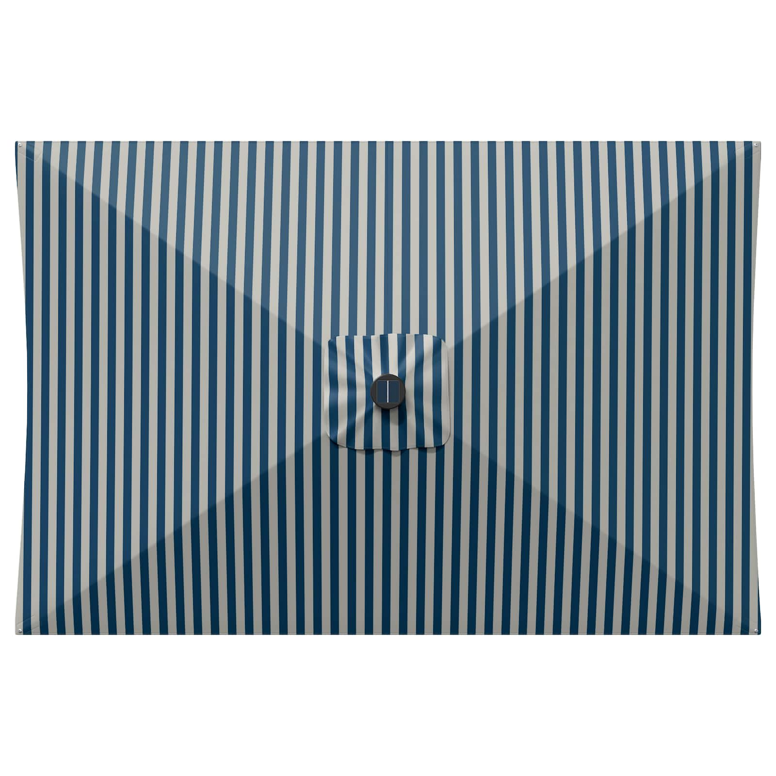 vidaXL Parasol ogrodowy z oświetleniem LED i podstawą 200 x 300 cm