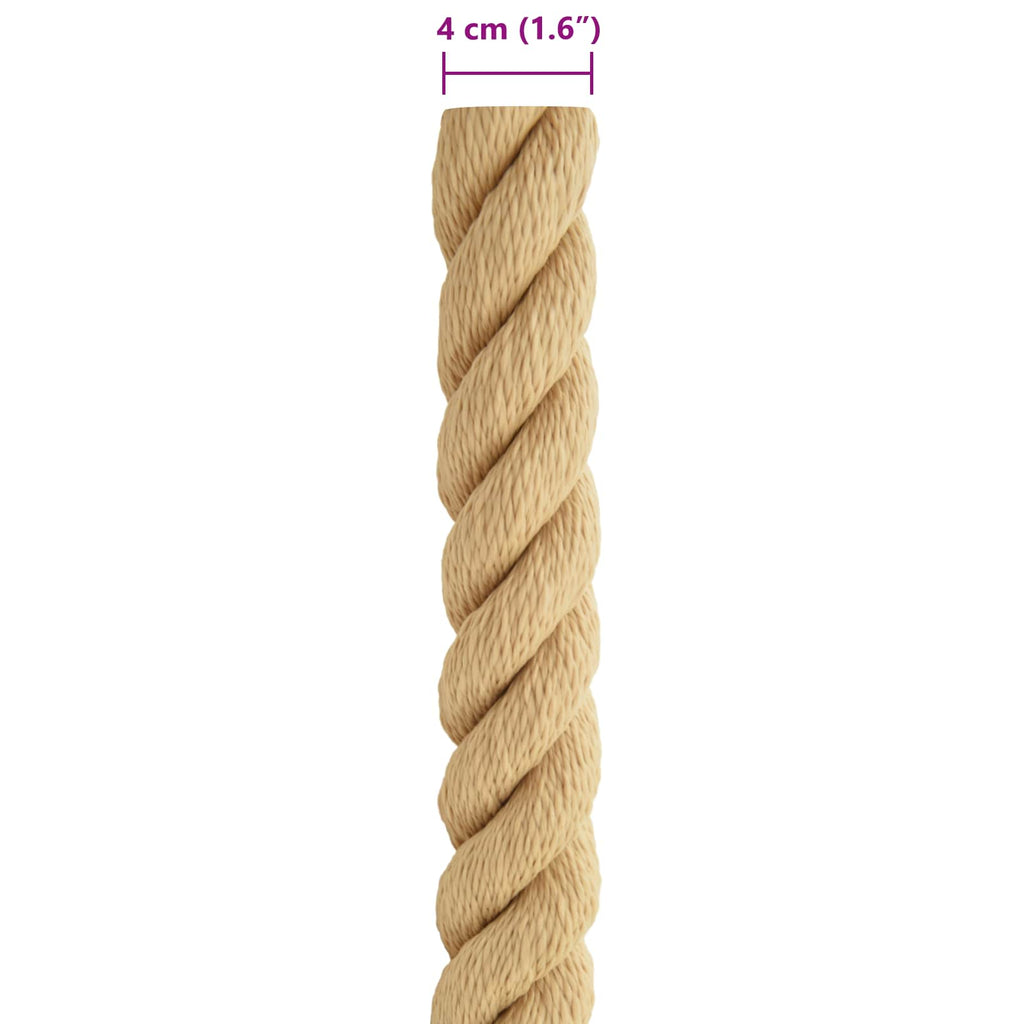 vidaXL Lina do łodzi 5 m 4 naturalny PP