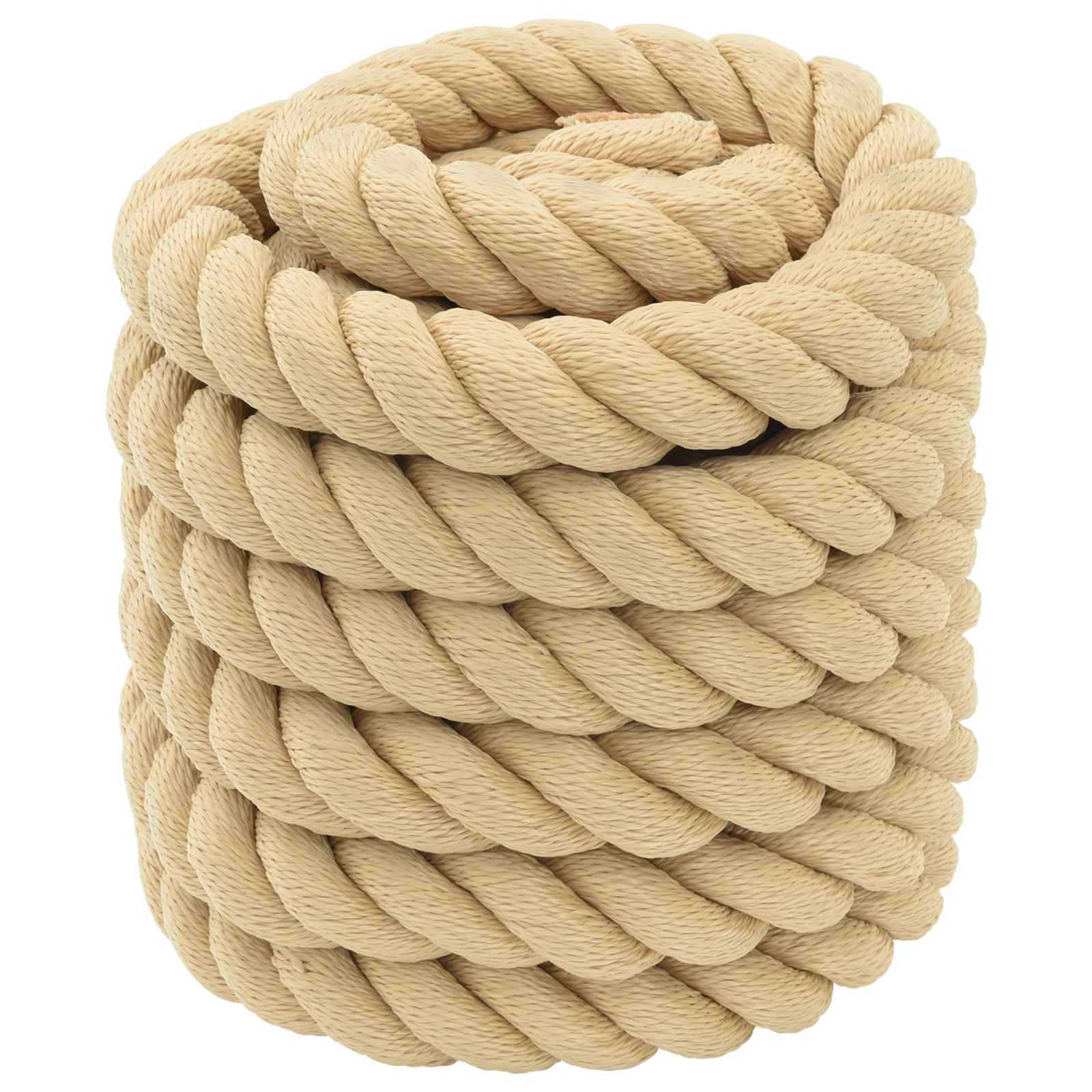 vidaXL Lina do łodzi 10 m 4 naturalny PP