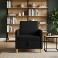 vidaXL Sofa z miejscem do przechowywania Czarny 72 x 78 x 87 cm