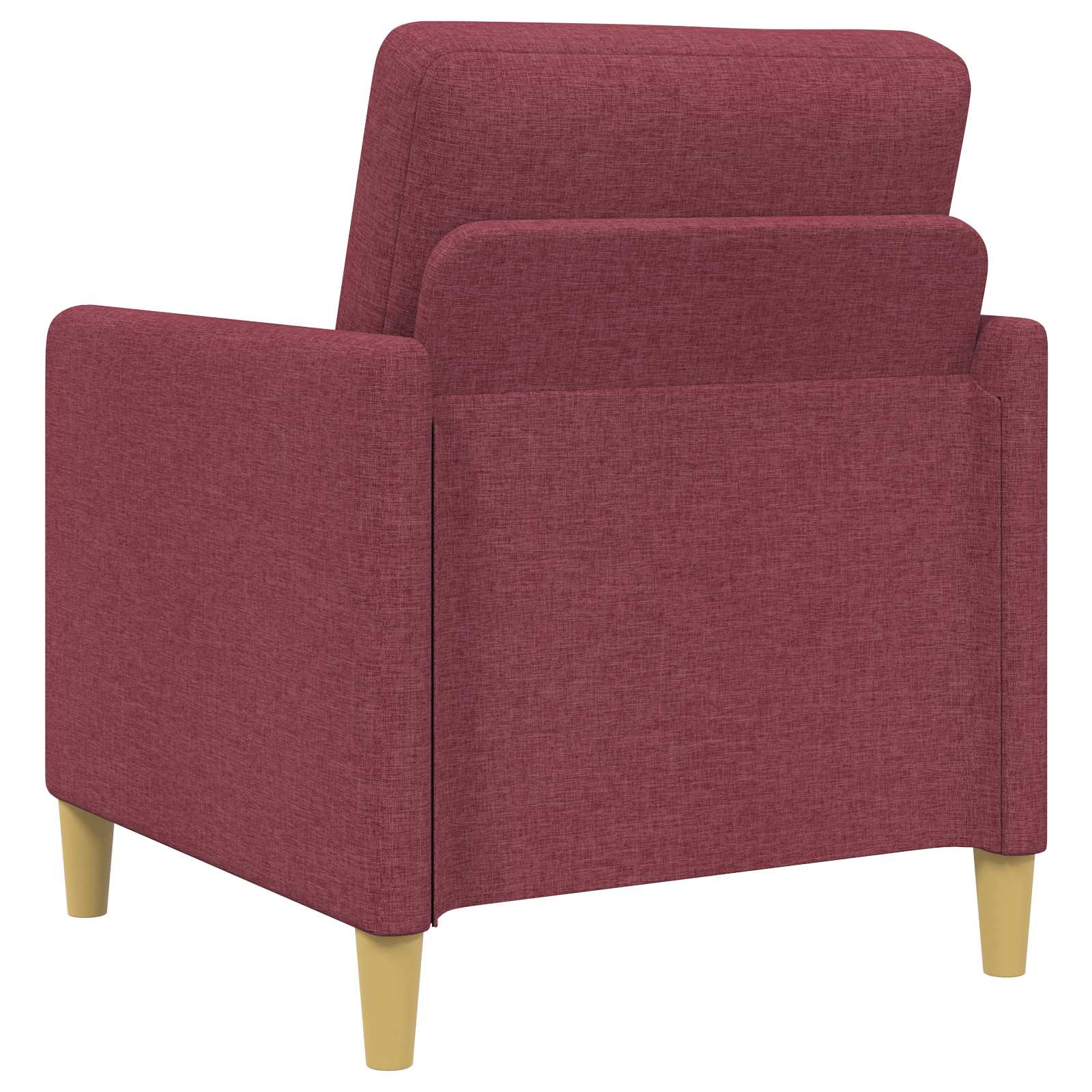 vidaXL Sofa z miejscem do przechowywania Czerwone wino 72 x 78 x 87 cm