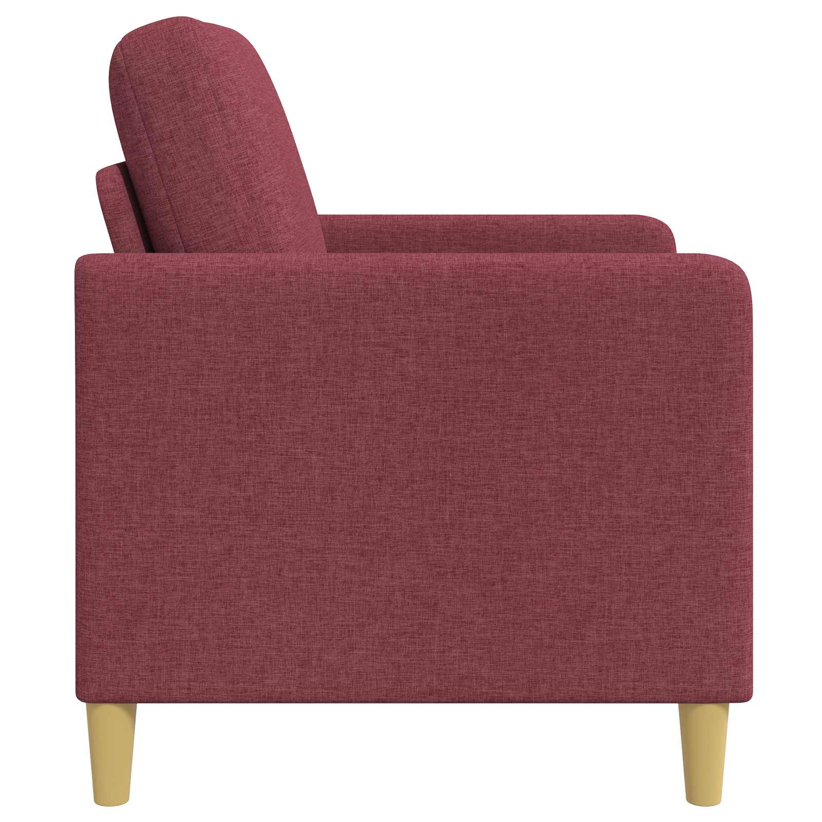 vidaXL Sofa z miejscem do przechowywania Czerwone wino 72 x 78 x 87 cm