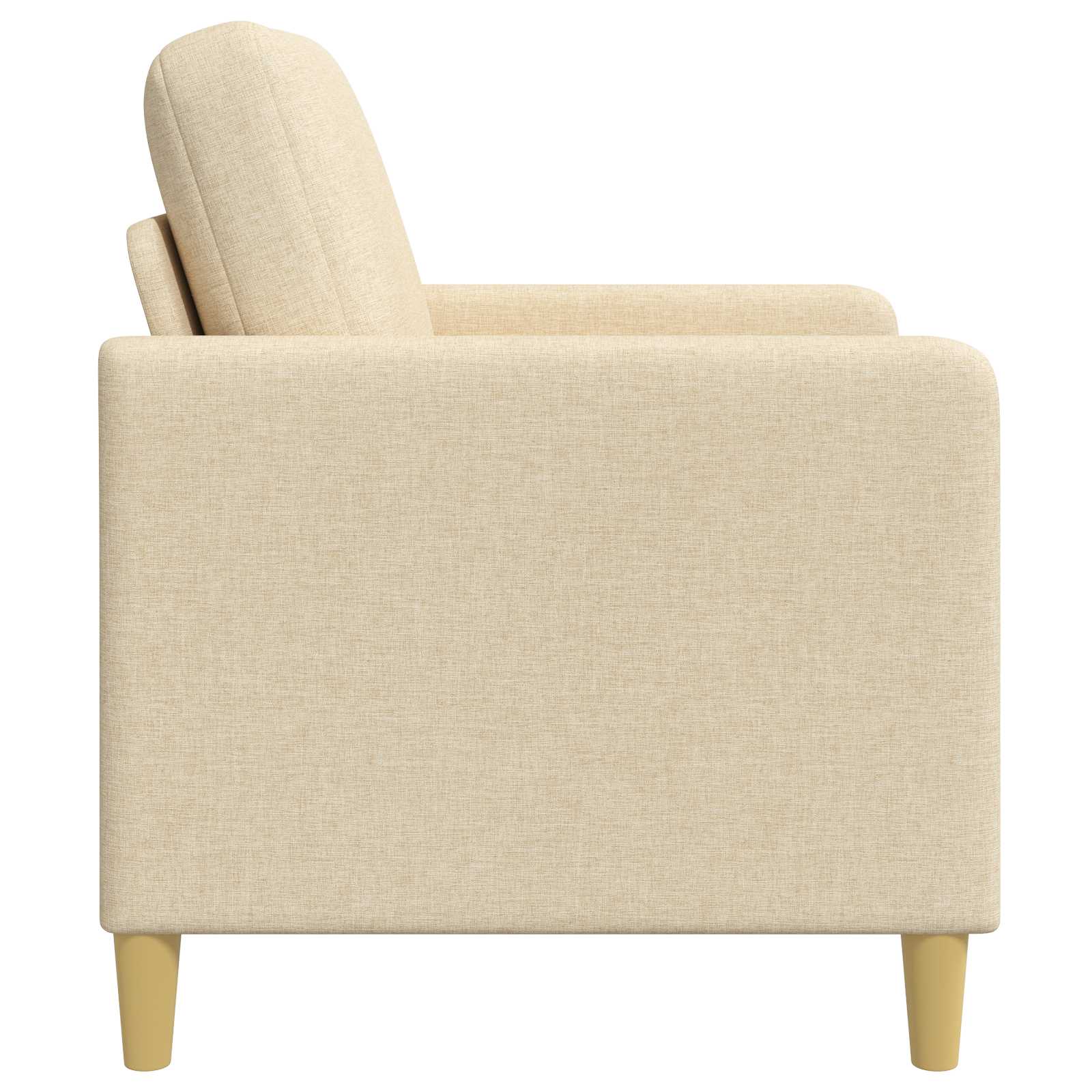 vidaXL Sofa z miejscem do przechowywania kremowy 72 x 78 x 87 cm