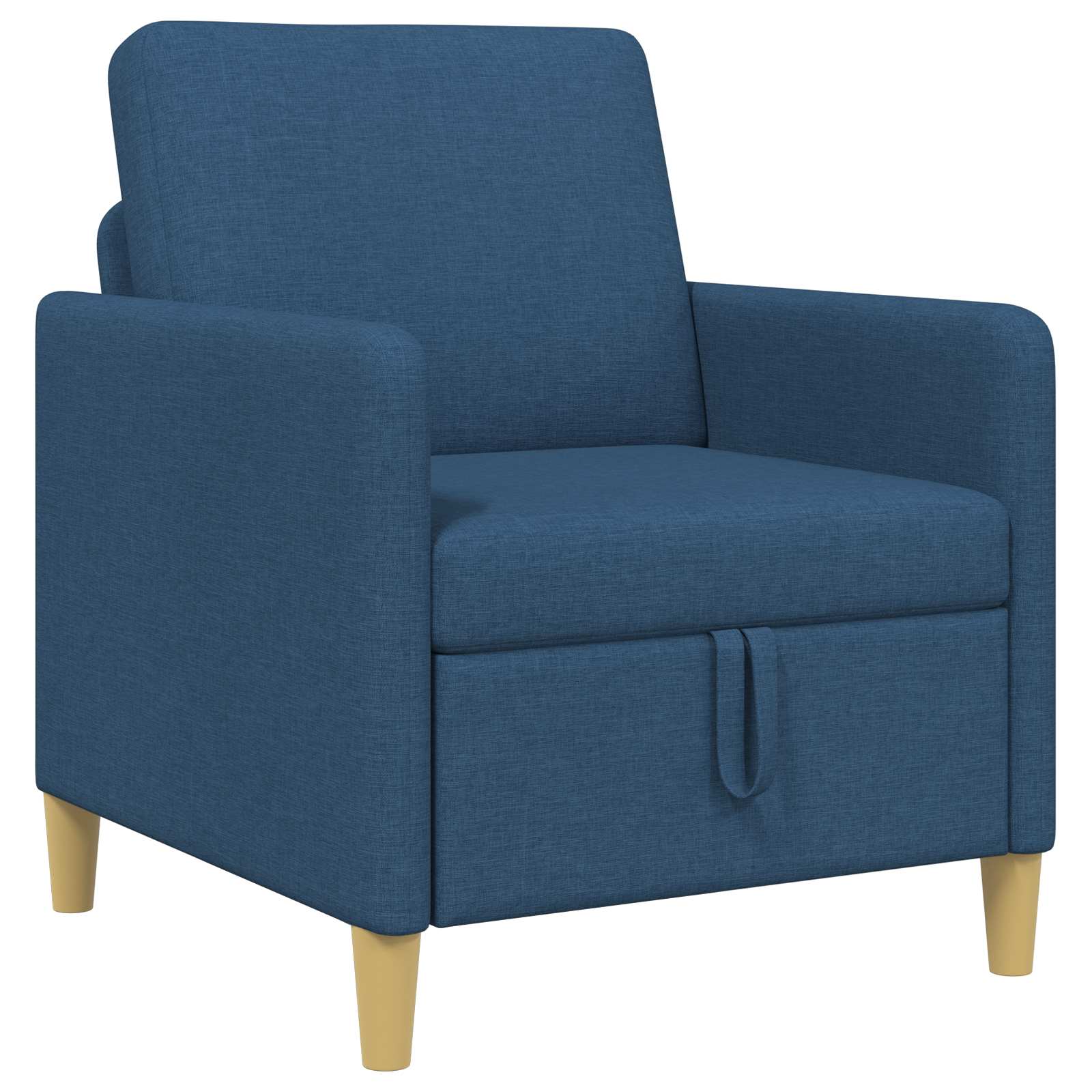 vidaXL Sofa z miejscem do przechowywania niebieski 72 x 78 x 87 cm