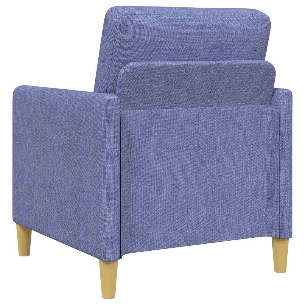 vidaXL Sofa z miejscem do przechowywania Niebieski dżins