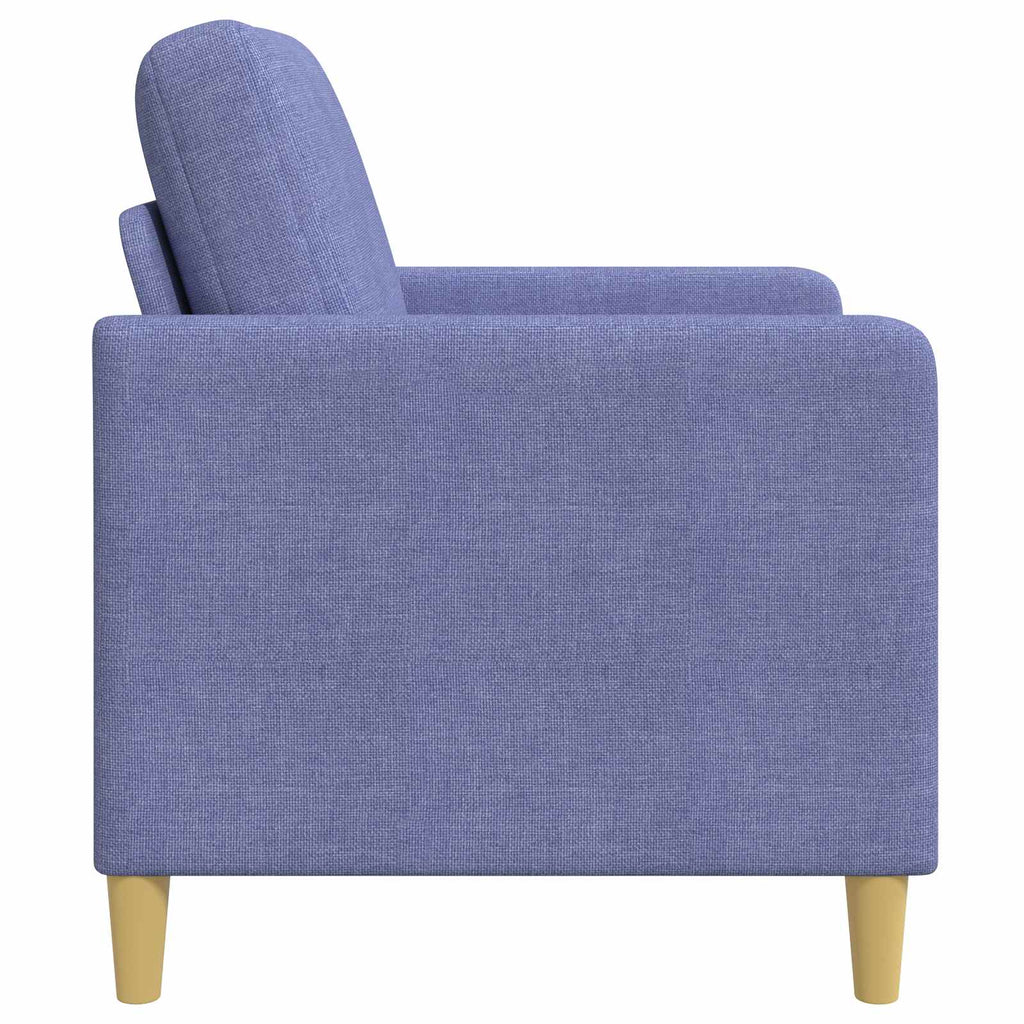 vidaXL Sofa z miejscem do przechowywania Niebieski dżins