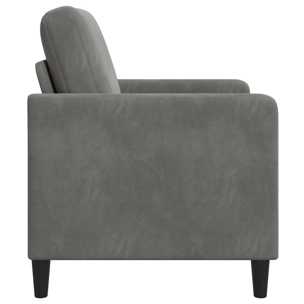 vidaXL Sofa z miejscem do przechowywania ciemnoszary 72 x 78 x 87 cm