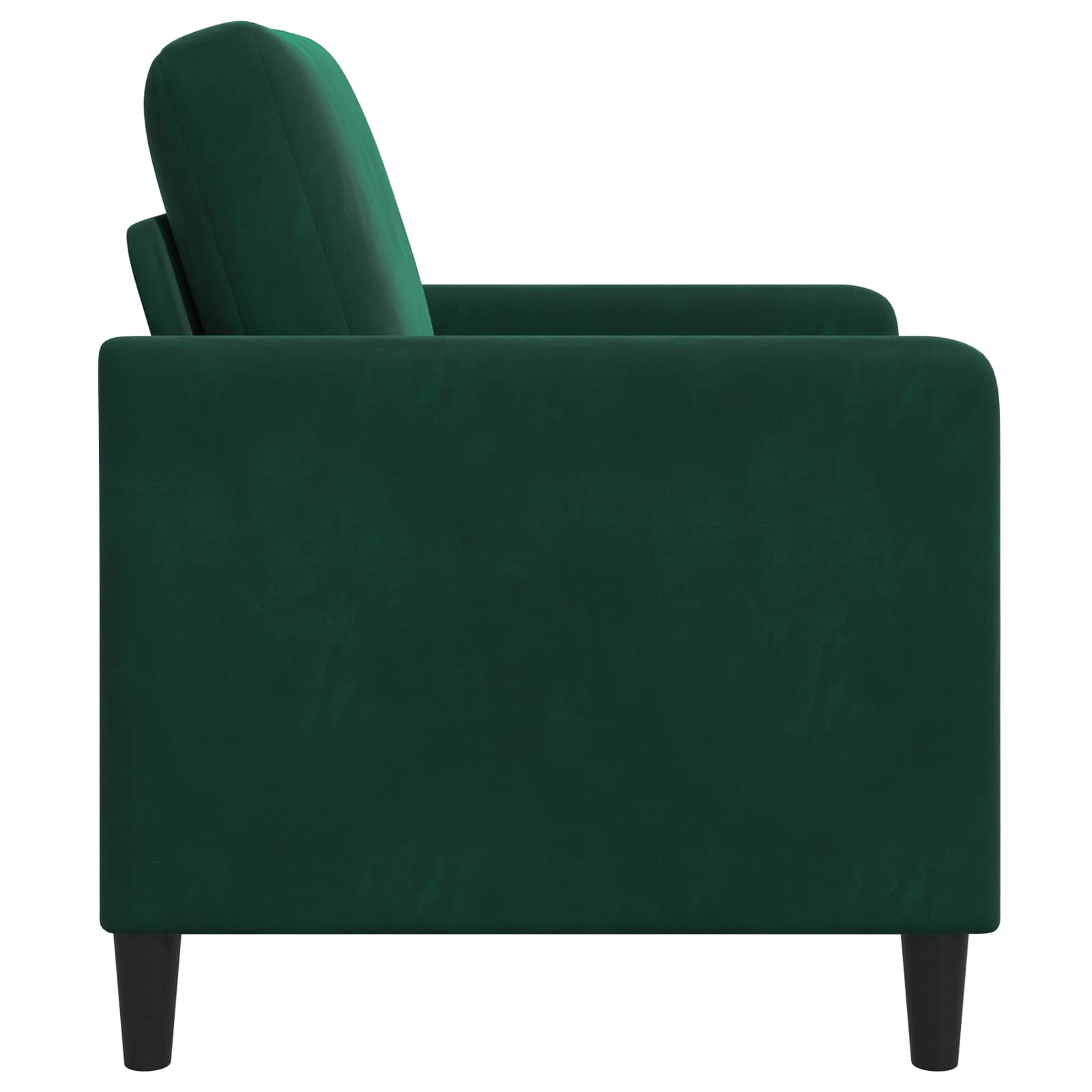 vidaXL Sofa z miejscem do przechowywania Ciemnozielony 72 x 78 x 87 cm