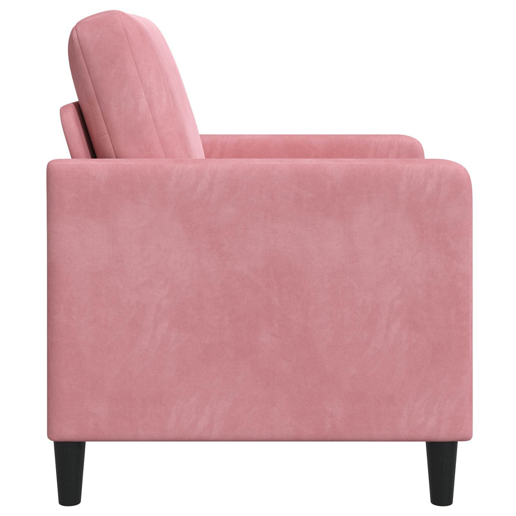 vidaXL Sofa z miejscem do przechowywania różowy 72 x 78 x 87 cm