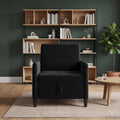 vidaXL Sofa z miejscem do przechowywania Czarny 72 x 78 x 87 cm