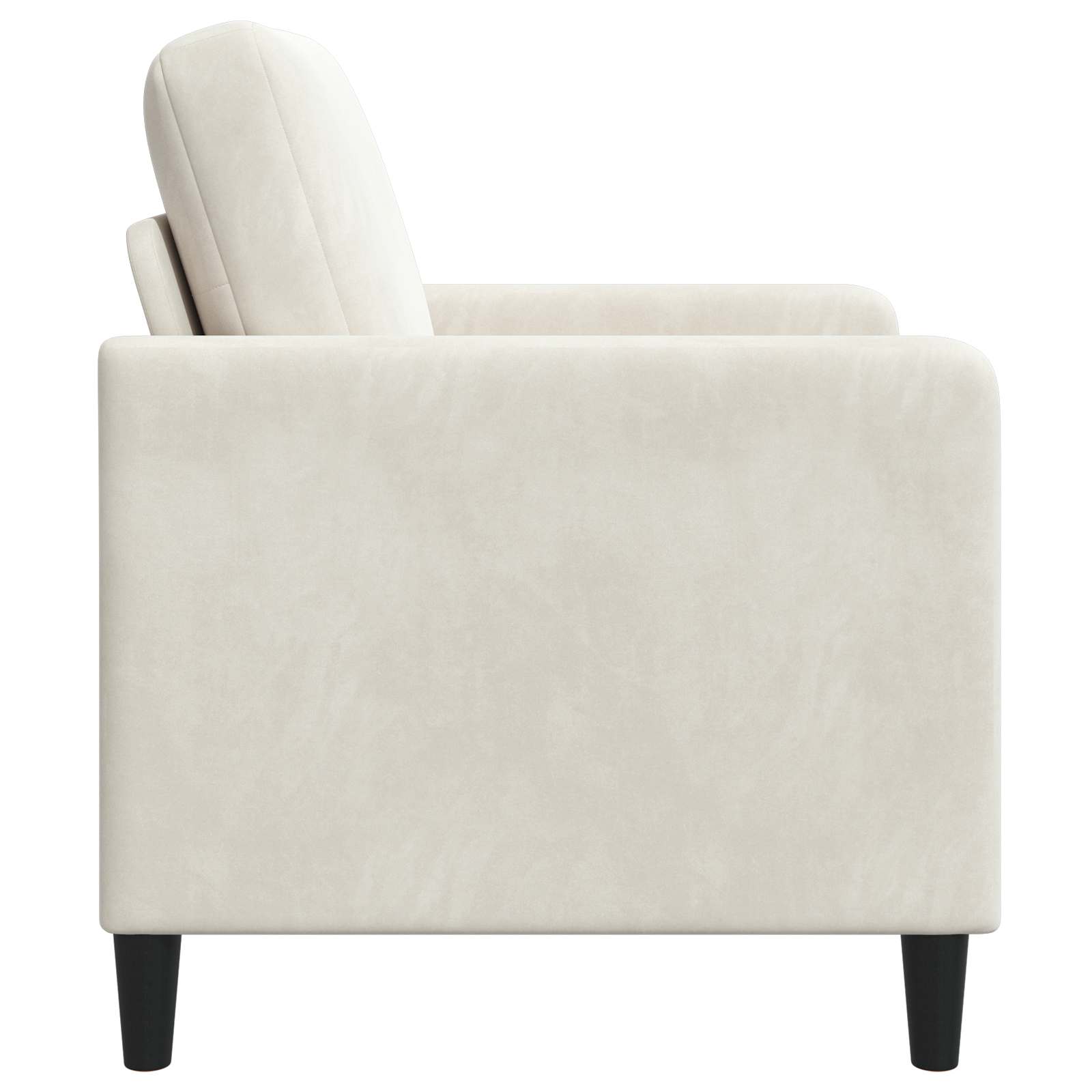 vidaXL Sofa z miejscem do przechowywania kremowy 72 x 78 x 87 cm