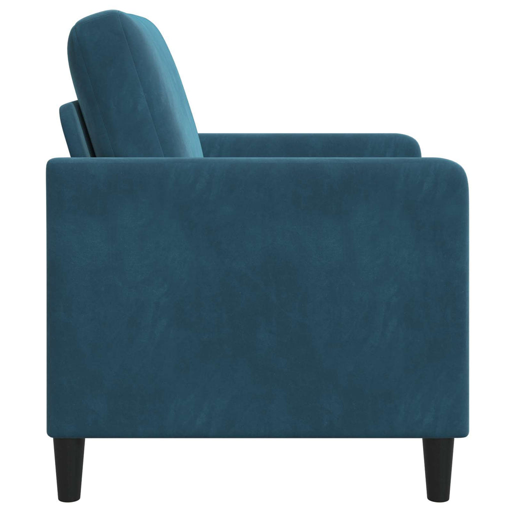 vidaXL Sofa z miejscem do przechowywania niebieski 72 x 78 x 87 cm