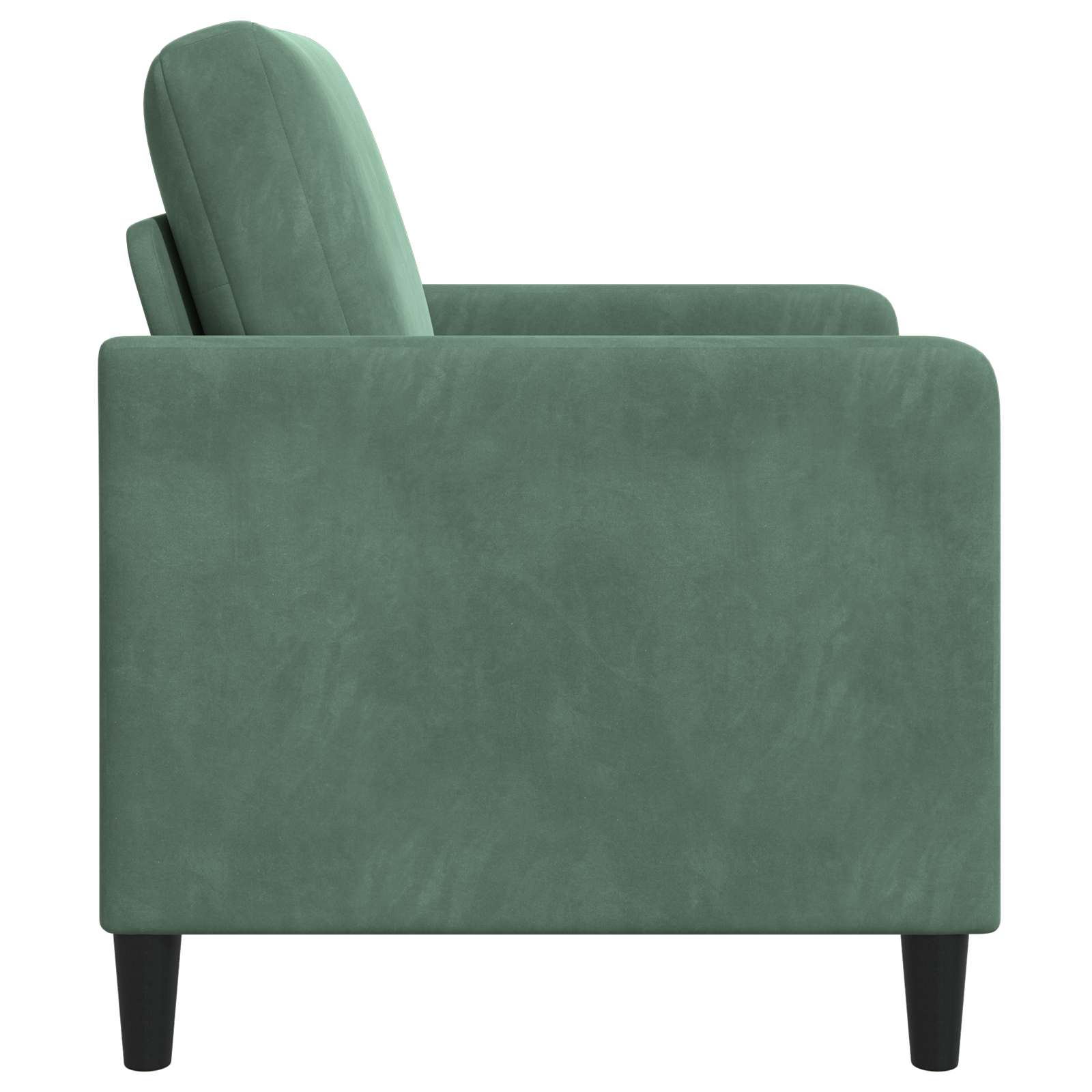 vidaXL Sofa z miejscem do przechowywania Zielony morski Poliester