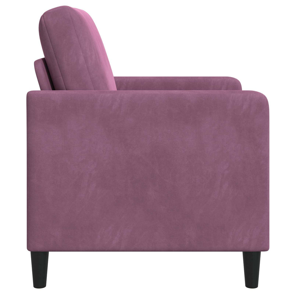 vidaXL Sofa z miejscem do przechowywania Fioletowy 72 x 78 x 87 cm