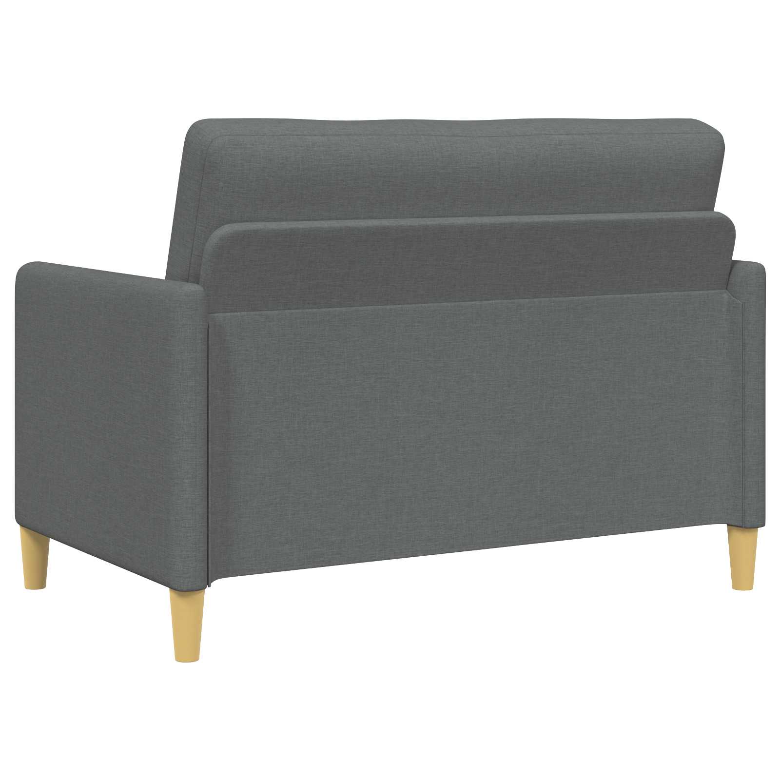 vidaXL Sofa z miejscem do przechowywania ciemnoszary 122 x 78 x 87 cm