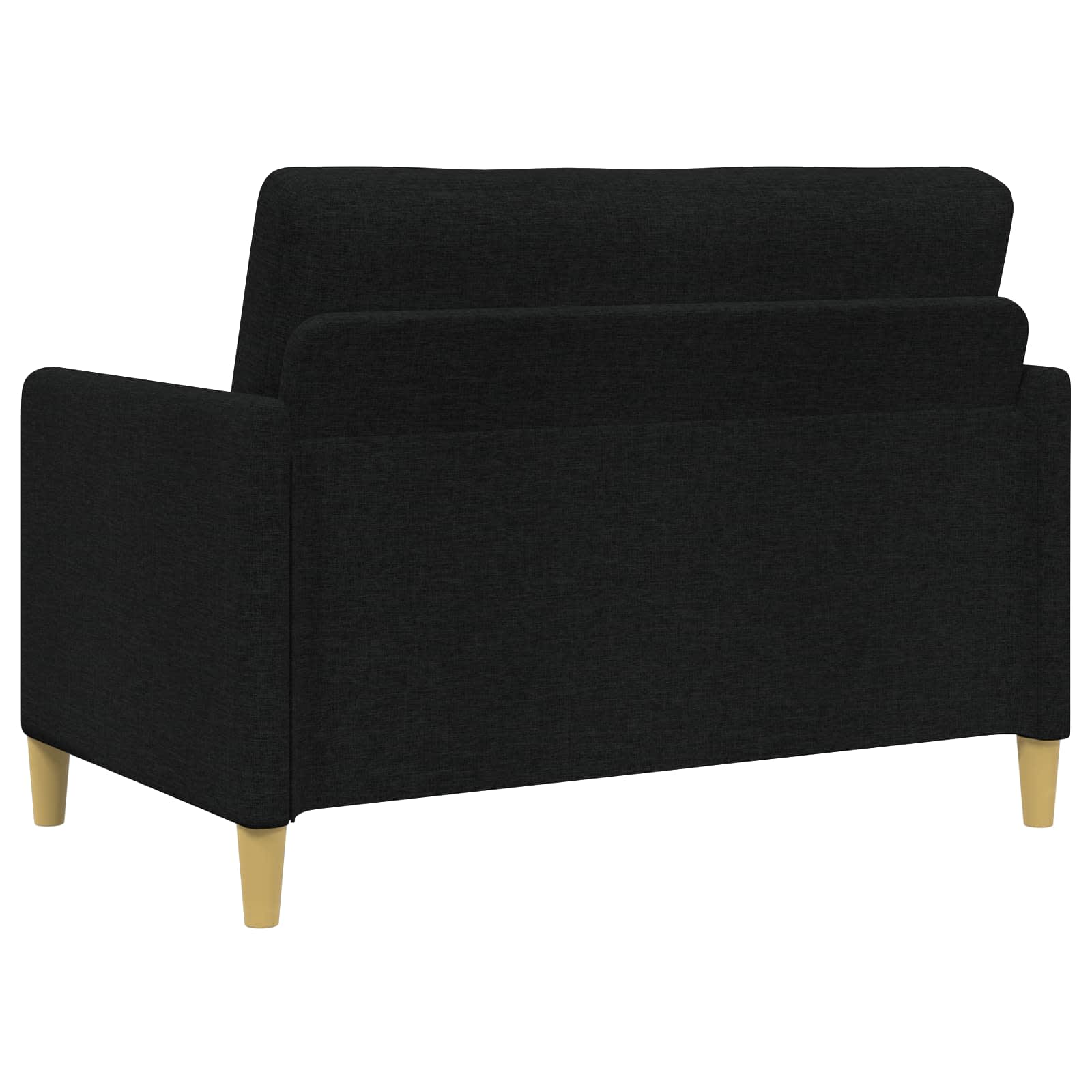 vidaXL Sofa z miejscem do przechowywania Czarny 122 x 78 x 87 cm