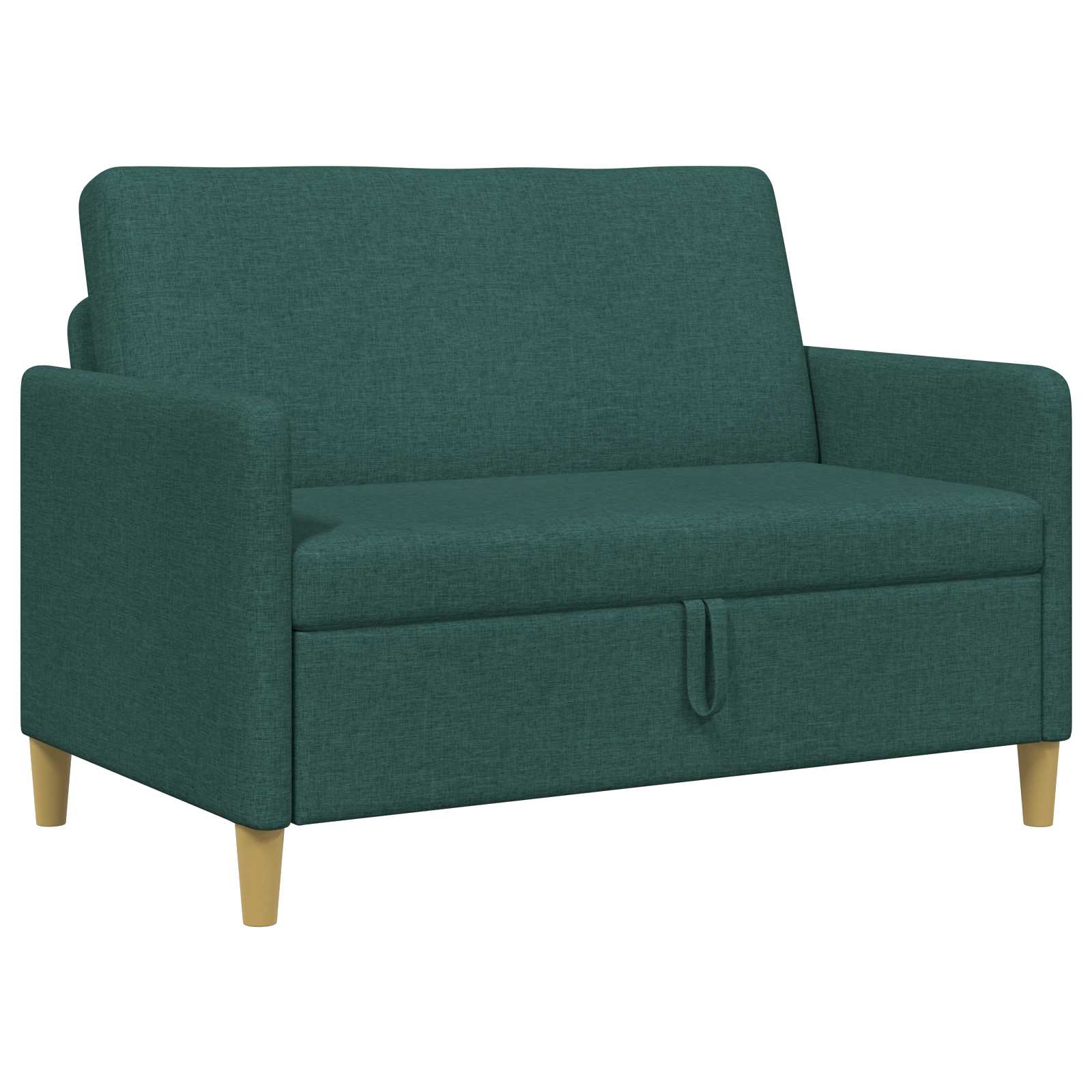 vidaXL Sofa z miejscem do przechowywania Ciemnozielony