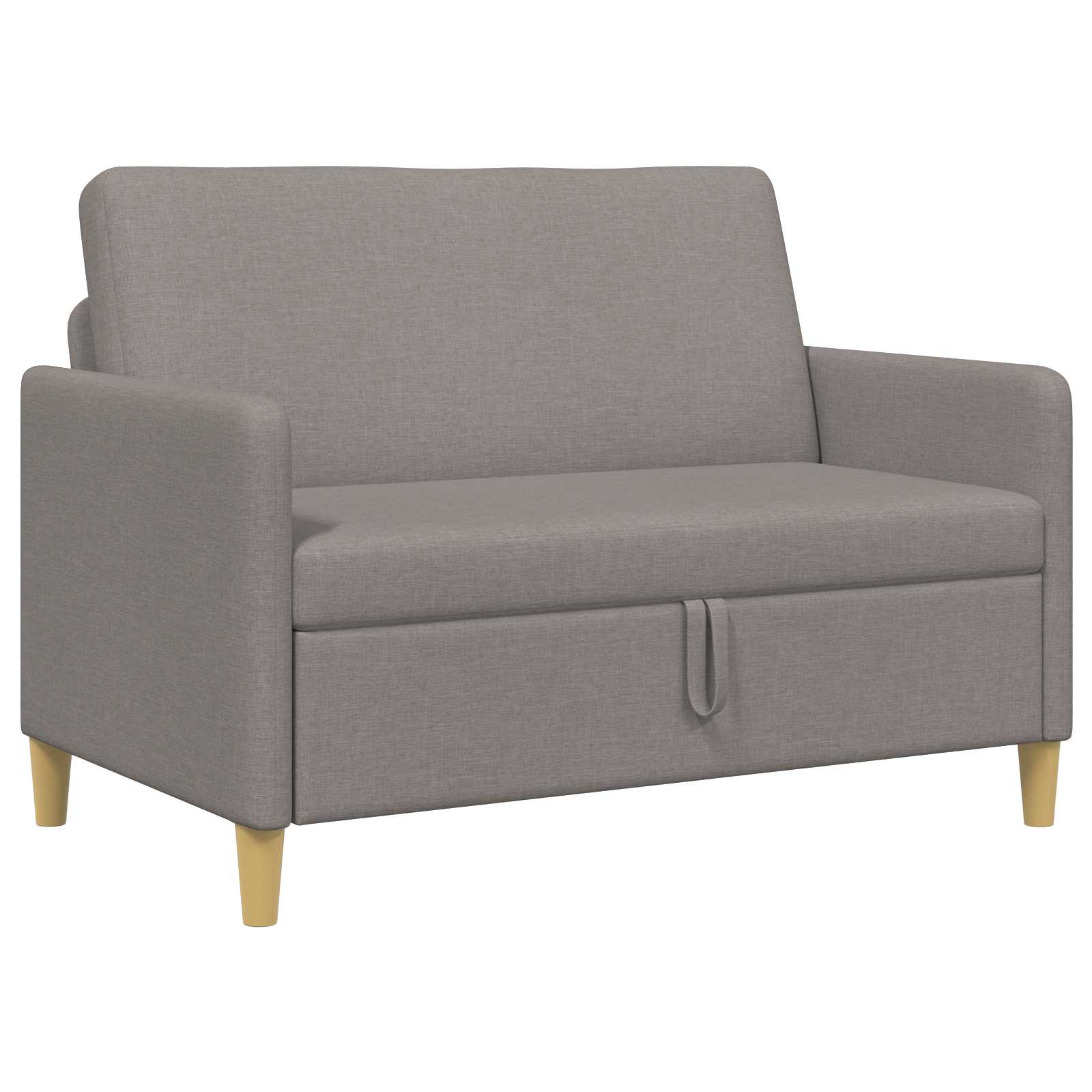 vidaXL Sofa z miejscem do przechowywania Ciemnoszary 122 x 78 x 87 cm