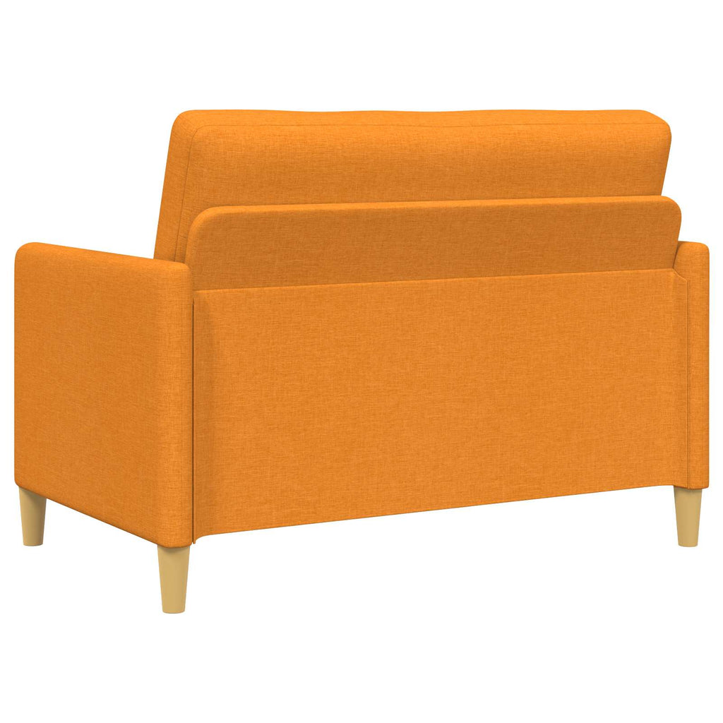 vidaXL Sofa z miejscem do przechowywania Ciemny Żółty 122 x 78 x 87 cm
