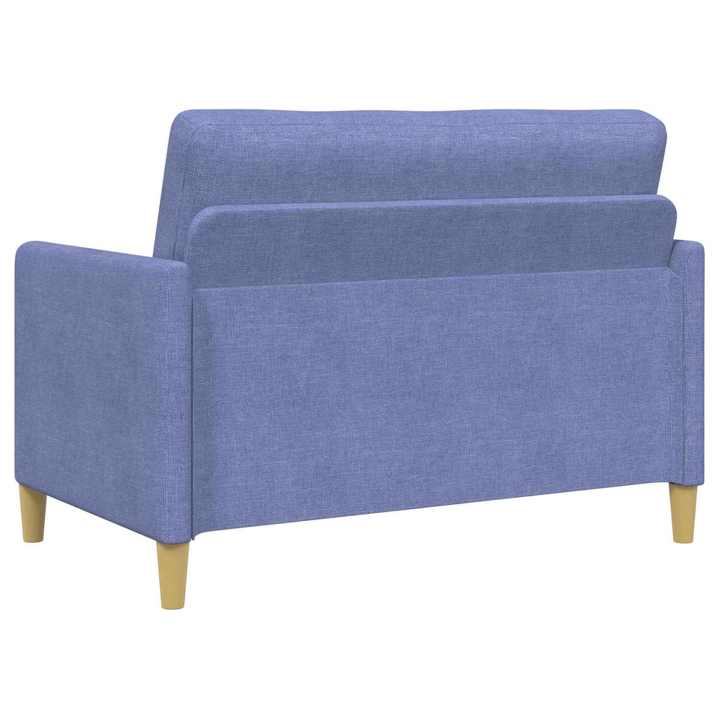 vidaXL Sofa z miejscem do przechowywania Niebieski dżins