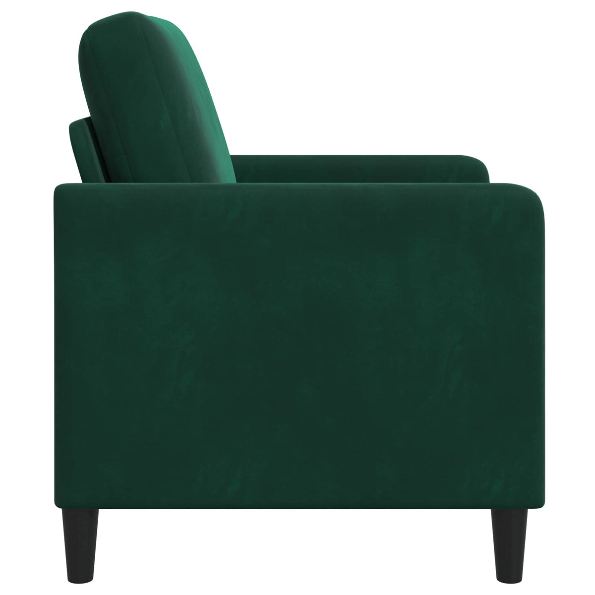 vidaXL Sofa z miejscem do przechowywania Ciemnozielony Poliester