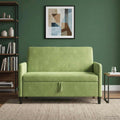 vidaXL Sofa z miejscem do przechowywania Jasnozielony 122 x 78 x 87 cm