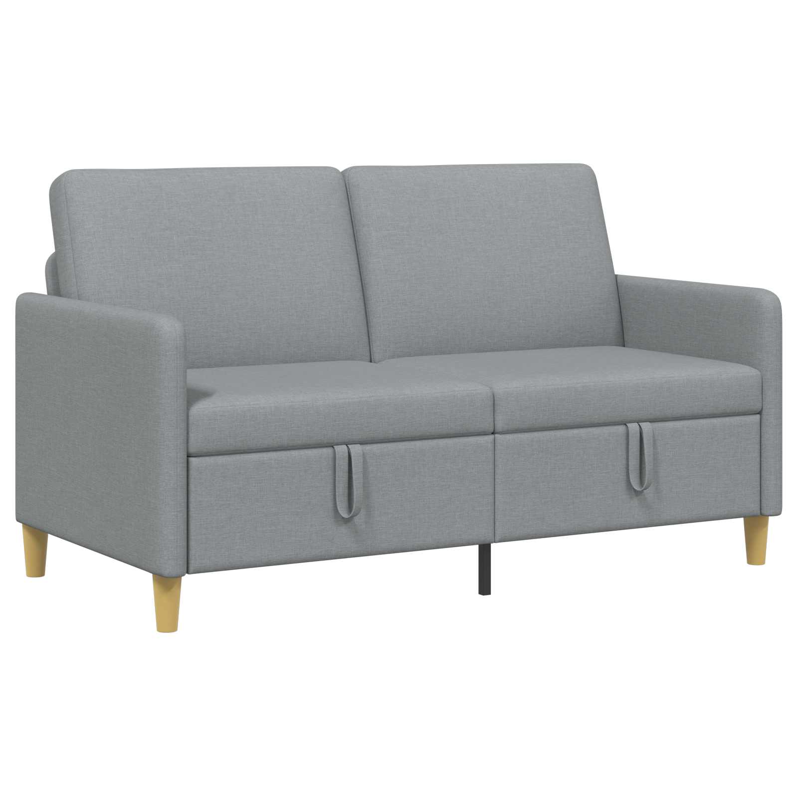 vidaXL Sofa z miejscem do przechowywania jasnoszary 152 x 78 x 87 cm
