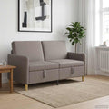 vidaXL Sofa z miejscem do przechowywania Ciemnoszary 152 x 78 x 87 cm