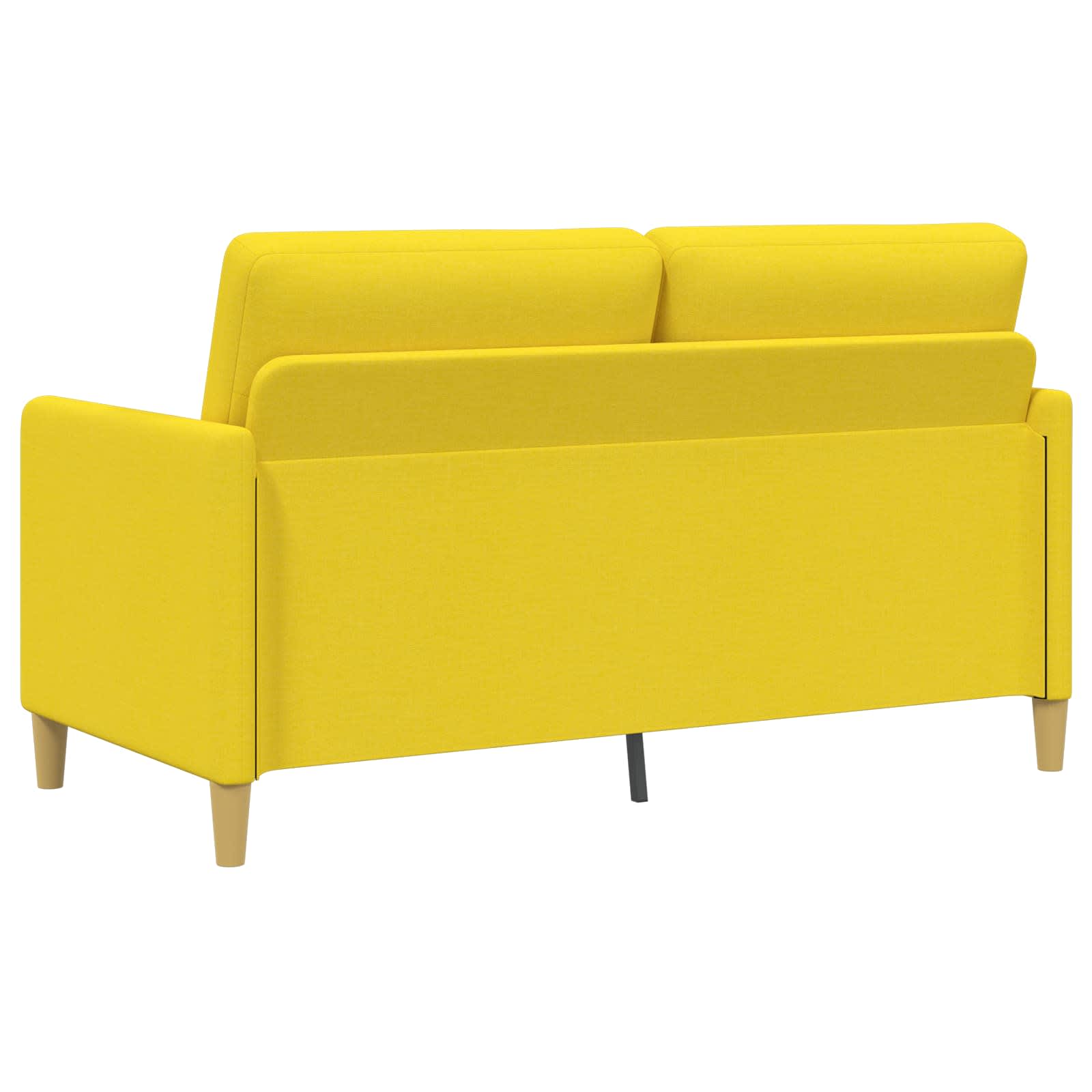 vidaXL Sofa z miejscem do przechowywania Jasnożółty 152 x 78 x 87 cm