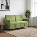 vidaXL Sofa z miejscem do przechowywania Jasnozielony 152 x 78 x 87 cm