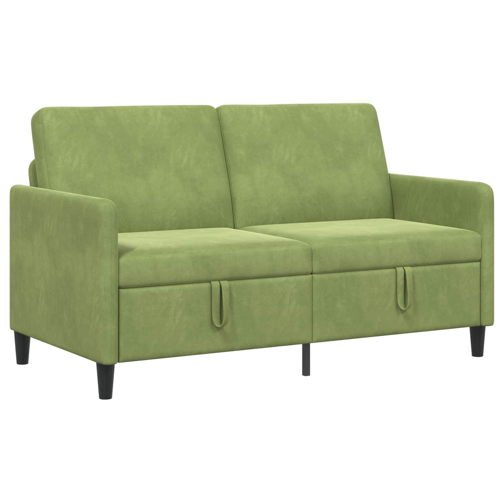 vidaXL Sofa z miejscem do przechowywania Jasnozielony 152 x 78 x 87 cm