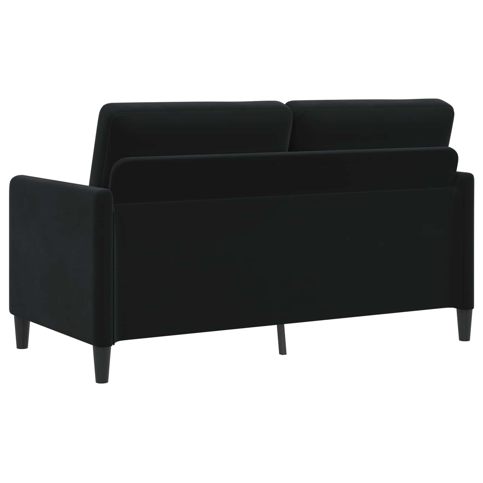 vidaXL Sofa z miejscem do przechowywania Czarny 152 x 78 x 87 cm