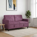 vidaXL Sofa z miejscem do przechowywania Fioletowy 152 x 78 x 87 cm