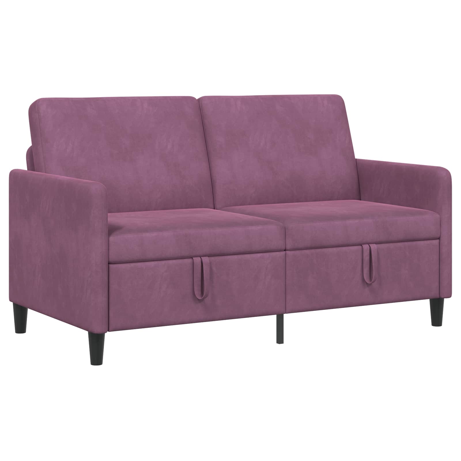 vidaXL Sofa z miejscem do przechowywania Fioletowy 152 x 78 x 87 cm