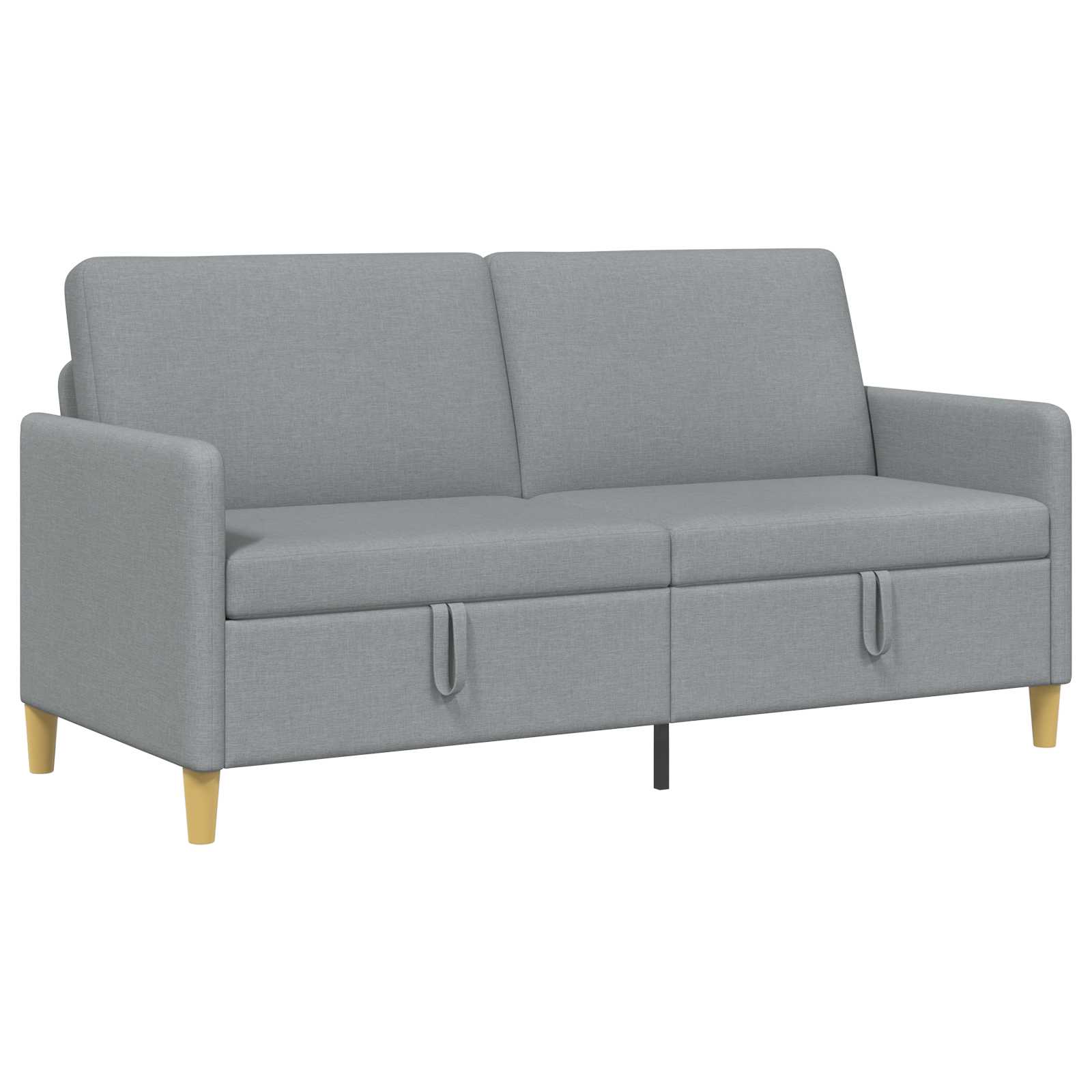 vidaXL Sofa z miejscem do przechowywania jasnoszary 172 x 78 x 87 cm