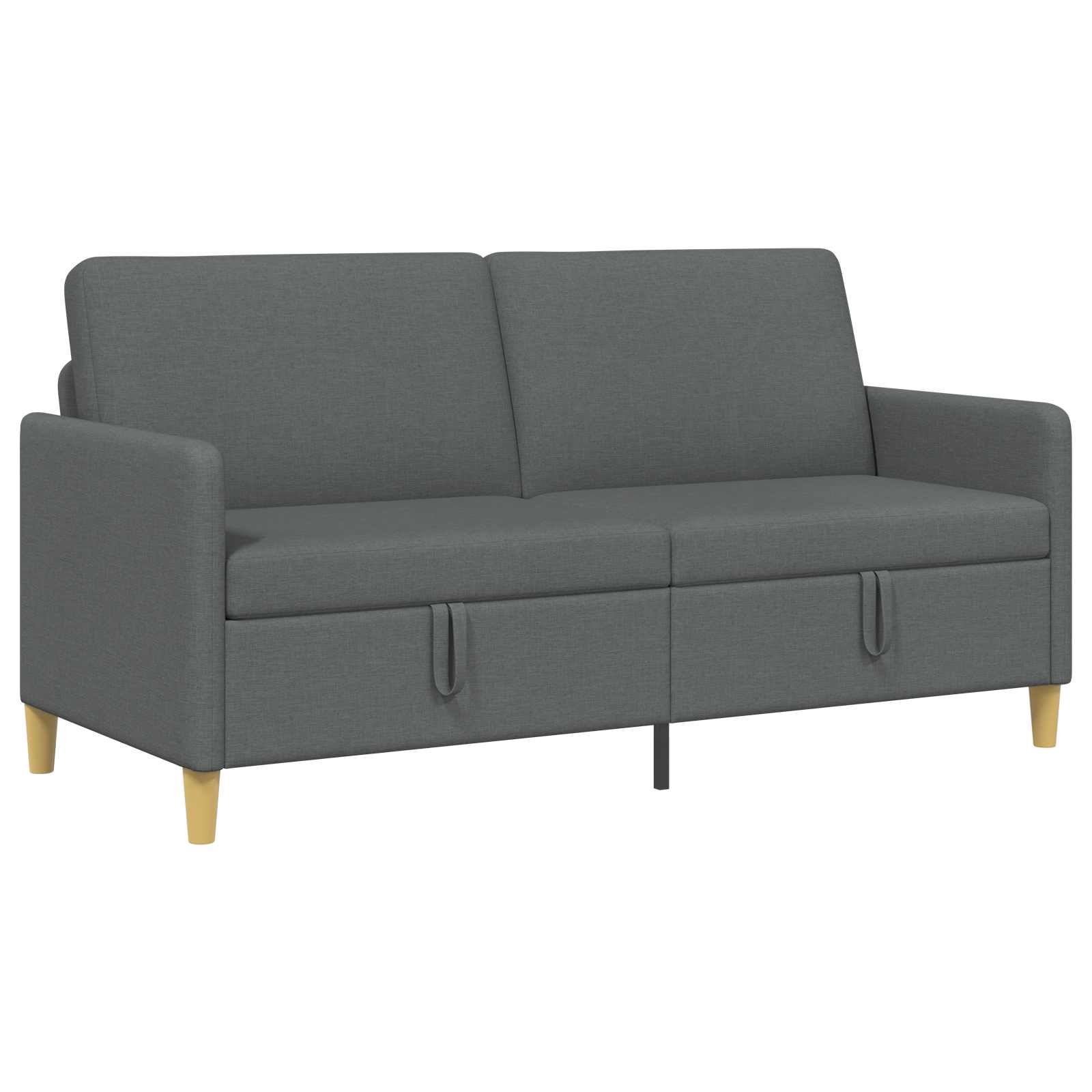 vidaXL Sofa z miejscem do przechowywania ciemnoszary 172 x 78 x 87 cm